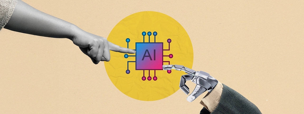 AI gestuurde visuals menselijke twist