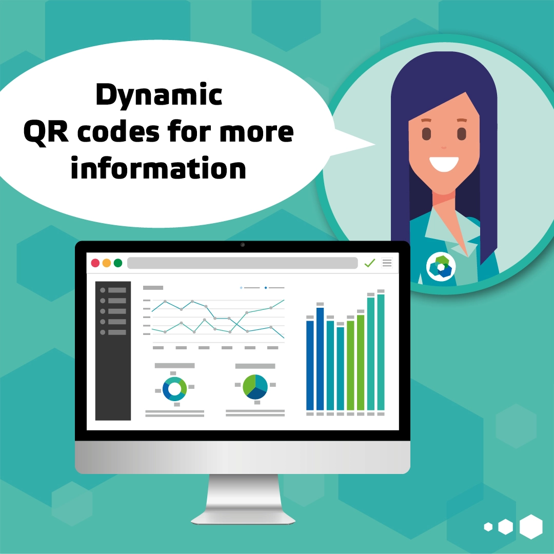 AllesOnline fact: Dynamic QR-codes for more information