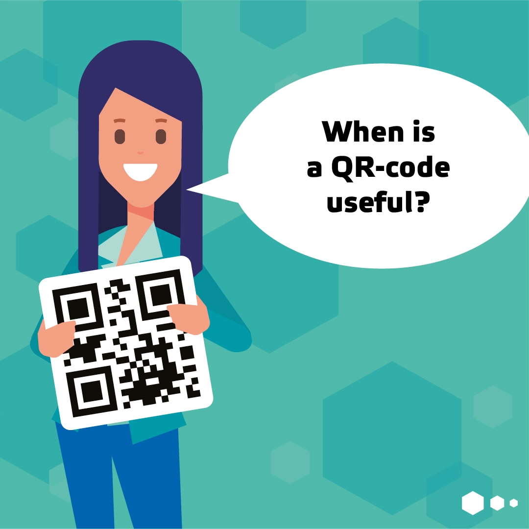 AllesOnline fact: When is a QR-code useful?