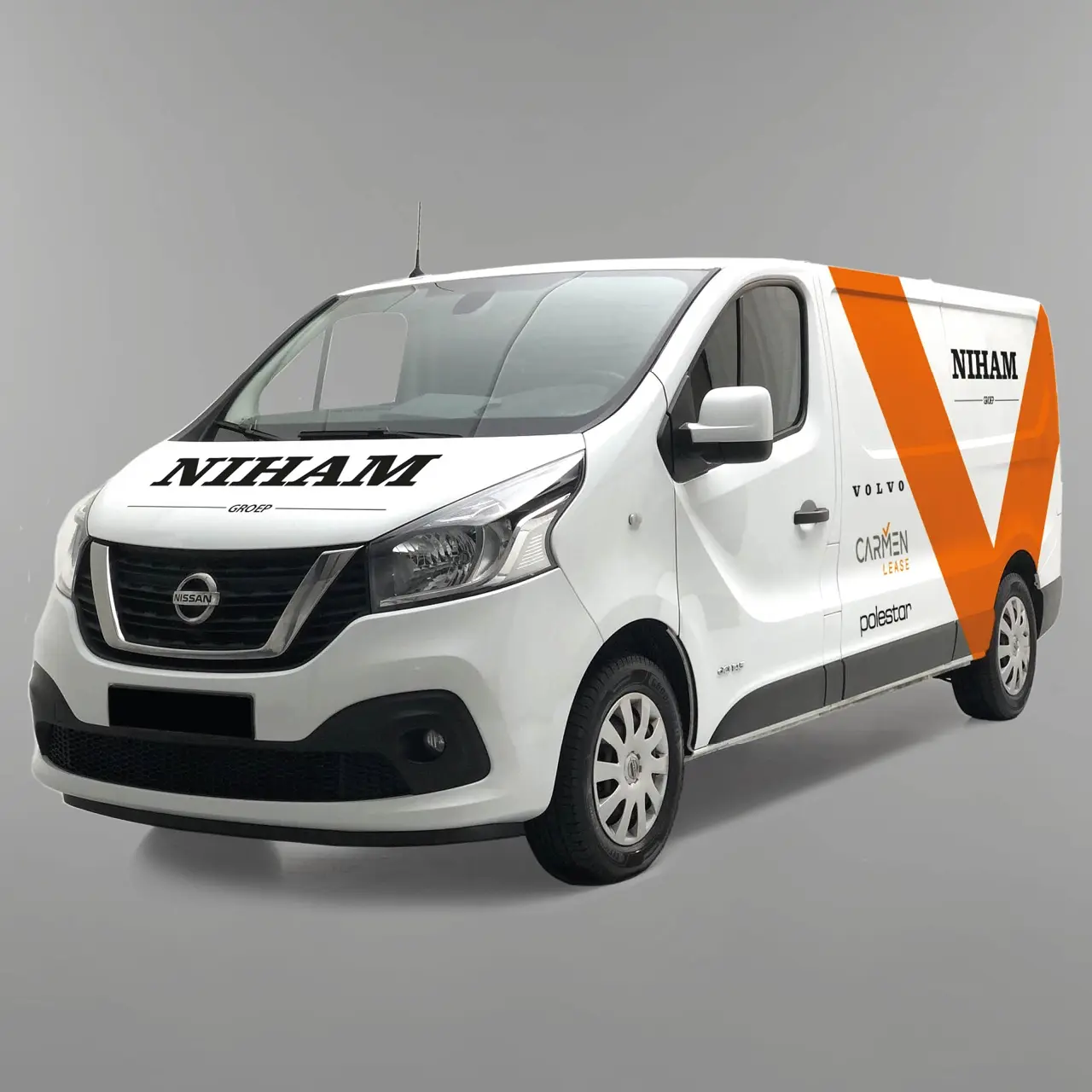 AllesOnline Volvo Niham autobelettering