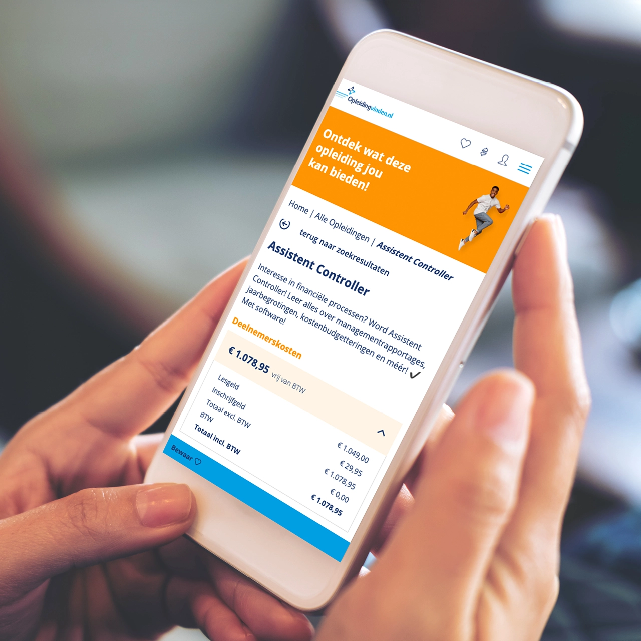 Opleidingvinden.nl responsive website gemaakt door AllesOnline