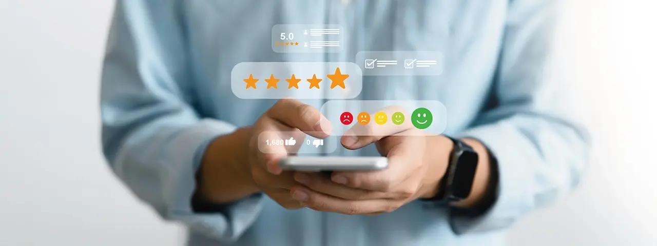 Review schermpjes telefoon