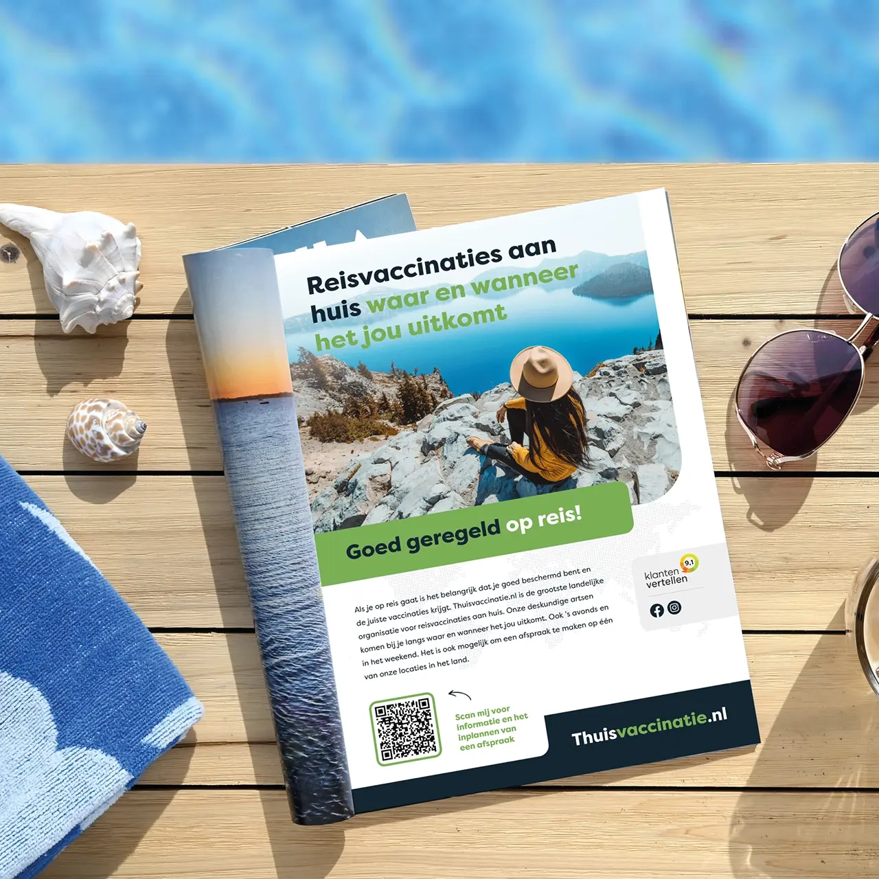 Thuisvaccinatie.nl advertisement made by AllesOnline