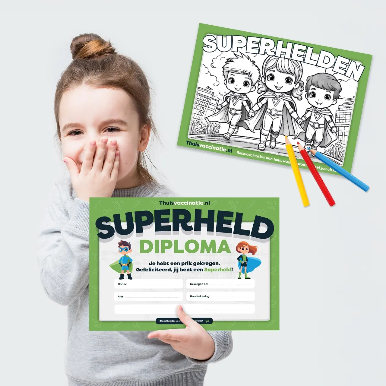 Thuisvaccinatie.nl diploma made by AllesOnline