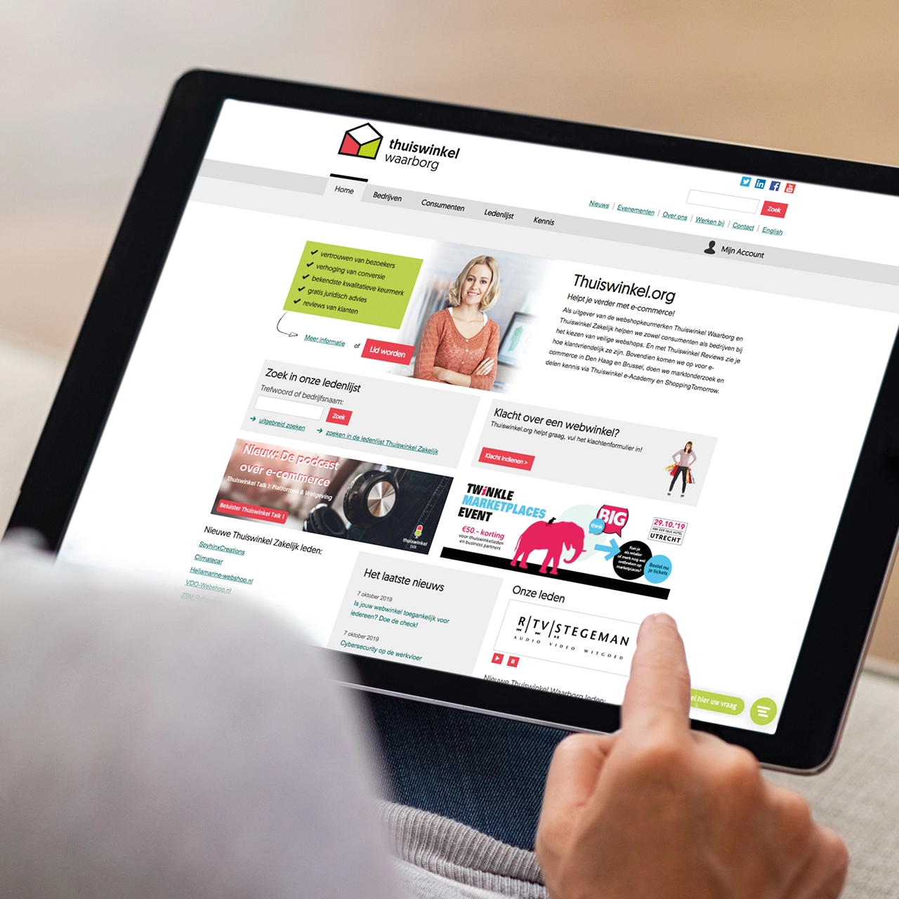 Thuiswinkel Waarborg gemaakt door AllesOnline