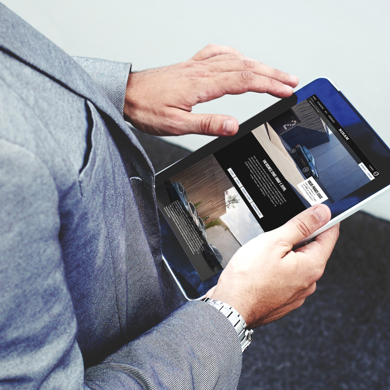 Volvo Niham responsive website