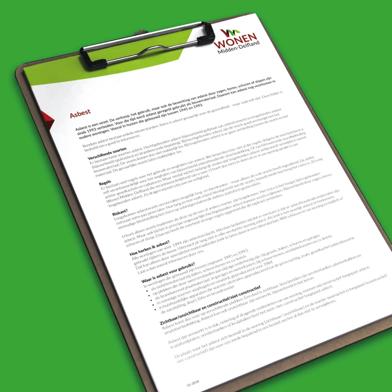 Wonen Midden Delfland brief gemaakt door AllesOnline